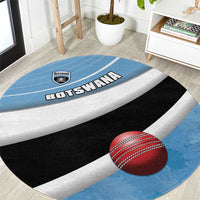 Botswana Cricket Round Carpet Go Baggy Blues - Wonder Print Shop