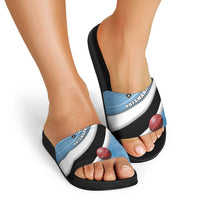 Botswana Cricket Slide Sandals Go Baggy Blues - Wonder Print Shop