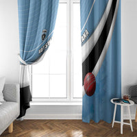 Botswana Cricket Window Curtain Go Baggy Blues - Wonder Print Shop