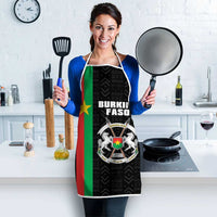 Burkina Faso Striped Apron African Mud Cloth Pattern - Black - Wonder Print Shop