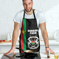Burkina Faso Striped Apron African Mud Cloth Pattern - Black - Wonder Print Shop