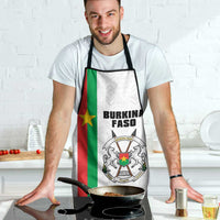 Burkina Faso Striped Apron African Mud Cloth Pattern - White - Wonder Print Shop
