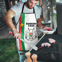 Burkina Faso Striped Apron African Mud Cloth Pattern - White - Wonder Print Shop