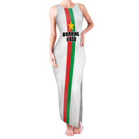 Personalized Burkina Faso Striped Family Matching Tank Maxi Dress and Hawaiian Shirt African Mud Cloth Pattern - White - Wonder Print Shop