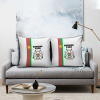 Burkina Faso Striped Pillow Cover African Mud Cloth Pattern - White - Wonder Print Shop