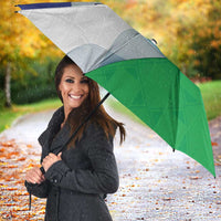 Lesotho Umbrella Coat Of Arms With Kente Pattern - Wonder Print Shop