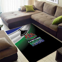 Lesotho 1966 Area Rug Happy Independence Day - Wonder Print Shop