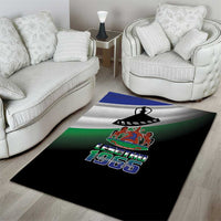 Lesotho 1966 Area Rug Happy Independence Day - Wonder Print Shop