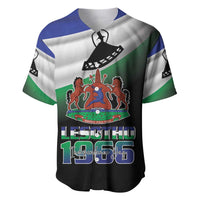 Lesotho 1966 Baseball Jersey Happy Independence Day - Wonder Print Shop