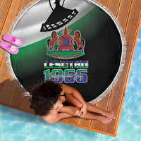 Lesotho 1966 Beach Blanket Happy Independence Day - Wonder Print Shop