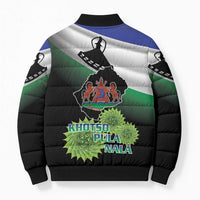 Lesotho 1966 Bomber Puffer Jacket Happy Independence Day - Wonder Print Shop