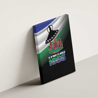Lesotho 1966 Canvas Wall Art Happy Independence Day - Wonder Print Shop