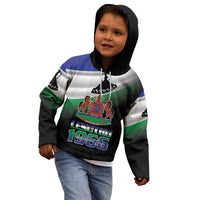 Lesotho 1966 Kid Hoodie Happy Independence Day - Wonder Print Shop