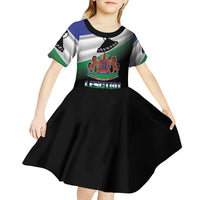 Lesotho 1966 Kid Short Sleeve Dress Happy Independence Day - Wonder Print Shop