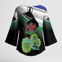 Lesotho 1966 Kimono Sleeve Blouse Happy Independence Day - Wonder Print Shop