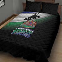 Lesotho 1966 Quilt Bed Set Happy Independence Day - Wonder Print Shop