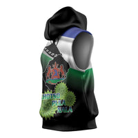 Lesotho 1966 Sleeveless Hoodie Happy Independence Day - Wonder Print Shop