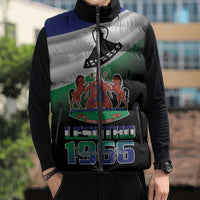 Lesotho 1966 Sleeveless Puffer Jacket Happy Independence Day - Wonder Print Shop