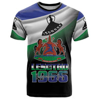 Lesotho 1966 T Shirt Happy Independence Day - Wonder Print Shop