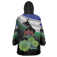 Lesotho 1966 Wearable Blanket Hoodie Happy Independence Day - Wonder Print Shop