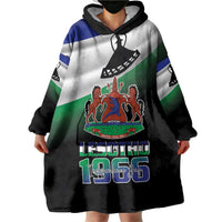 Lesotho 1966 Wearable Blanket Hoodie Happy Independence Day - Wonder Print Shop