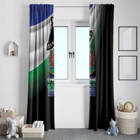 Lesotho 1966 Window Curtain Happy Independence Day - Wonder Print Shop