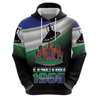 Lesotho 1966 Zip Hoodie Happy Independence Day - Wonder Print Shop