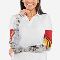 Uganda Independence Day Arm Sleeves Independence Monument - Coat Of Arms - Wonder Print Shop