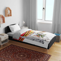 Uganda Independence Day Bedding Set Independence Monument - Coat Of Arms - Wonder Print Shop