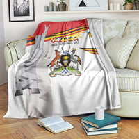Uganda Independence Day Blanket Independence Monument - Coat Of Arms - Wonder Print Shop
