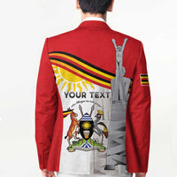 Personalized Uganda Independence Day Blazer Independence Monument - Coat Of Arms - Wonder Print Shop
