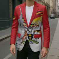 Personalized Uganda Independence Day Blazer Independence Monument - Coat Of Arms - Wonder Print Shop