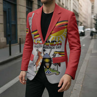 Personalized Uganda Independence Day Blazer Independence Monument - Coat Of Arms - Wonder Print Shop