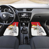Uganda Independence Day Car Mats Independence Monument - Coat Of Arms - Wonder Print Shop