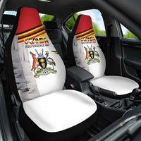 Uganda Independence Day Car Seat Cover Independence Monument - Coat Of Arms - Wonder Print Shop