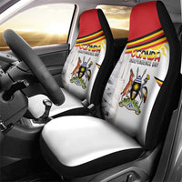Uganda Independence Day Car Seat Cover Independence Monument - Coat Of Arms - Wonder Print Shop