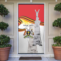 Uganda Independence Day Door Cover Independence Monument - Coat Of Arms - Wonder Print Shop