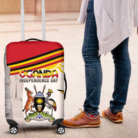 Uganda Independence Day Luggage Cover Independence Monument - Coat Of Arms - Wonder Print Shop
