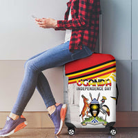 Uganda Independence Day Luggage Cover Independence Monument - Coat Of Arms - Wonder Print Shop