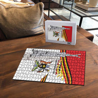 Uganda Independence Day Puzzle Independence Monument - Coat Of Arms - Wonder Print Shop