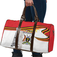 Uganda Independence Day Travel Bag Independence Monument - Coat Of Arms - Wonder Print Shop