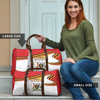 Uganda Independence Day Travel Bag Independence Monument - Coat Of Arms - Wonder Print Shop