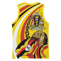 Uganda Basketball Jersey 63rd Anniversary Of Independence - Wonder Print Shop