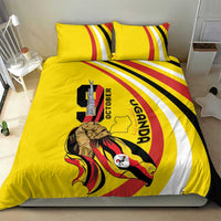 Uganda Bedding Set 63rd Anniversary Of Independence - Wonder Print Shop