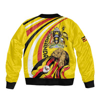 Uganda Bomber Jacket 63rd Anniversary Of Independence - Wonder Print Shop
