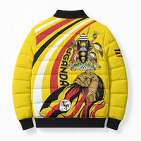 Uganda Bomber Puffer Jacket 63rd Anniversary Of Independence - Wonder Print Shop