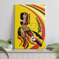 Uganda Canvas Wall Art 63rd Anniversary Of Independence - Wonder Print Shop