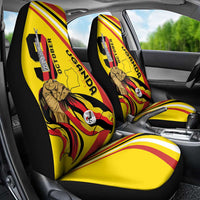 Uganda Car Seat Cover 63rd Anniversary Of Independence - Wonder Print Shop