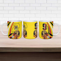 Uganda Ceramic Mug 63rd Anniversary Of Independence - Wonder Print Shop