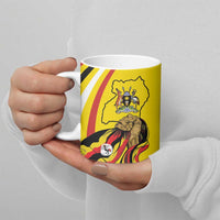Uganda Ceramic Mug 63rd Anniversary Of Independence - Wonder Print Shop